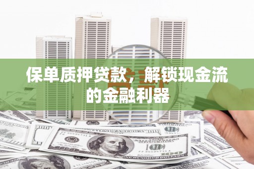 九龙城保单质押贷款，解锁现金流的金融利器