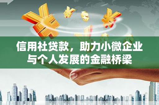 九龙城信用社贷款，助力小微企业与个人发展的金融桥梁