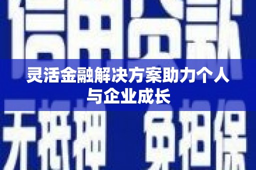 九龙城灵活金融解决方案助力个人与企业成长