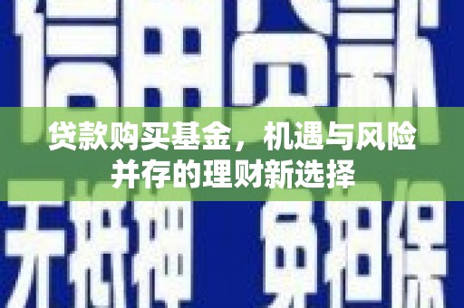 九龙城贷款购买基金，机遇与风险并存的理财新选择