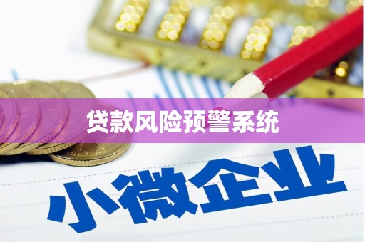 九龙城贷款风险预警系统