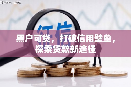 九龙城黑户可贷，打破信用壁垒，探索贷款新途径