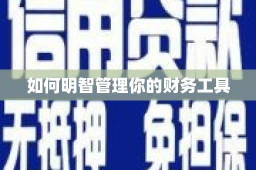 九龙城如何明智管理你的财务工具
