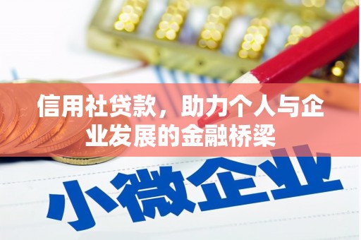 九龙城信用社贷款，助力个人与企业发展的金融桥梁