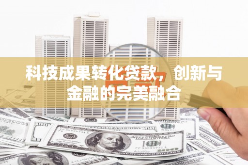 九龙城科技成果转化贷款，创新与金融的完美融合