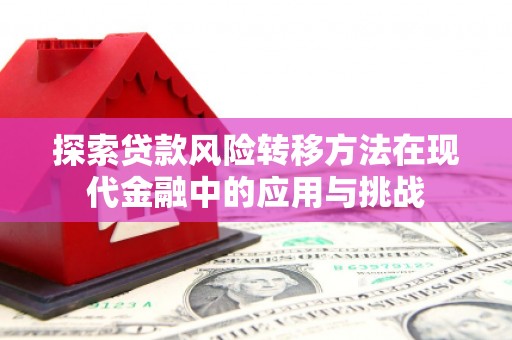 九龙城探索贷款风险转移方法在现代金融中的应用与挑战