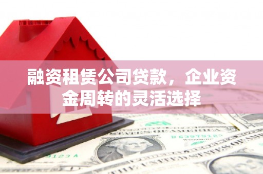 九龙城融资租赁公司贷款，企业资金周转的灵活选择