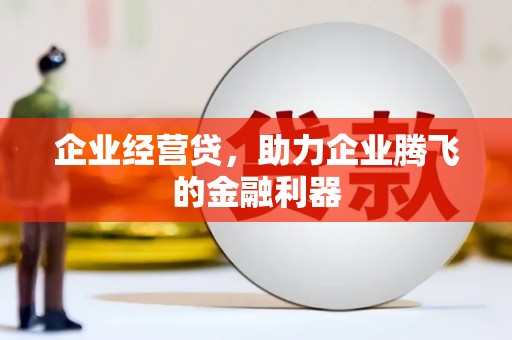 九龙城企业经营贷，助力企业腾飞的金融利器