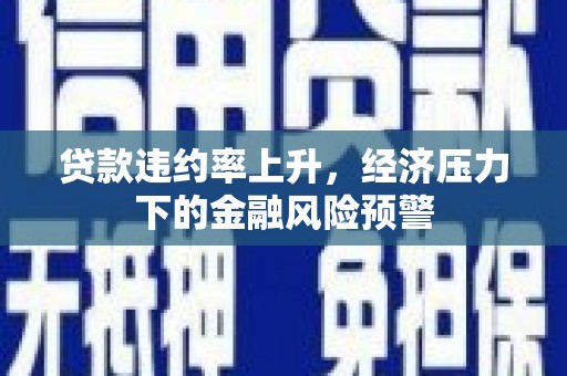 九龙城贷款违约率上升，经济压力下的金融风险预警