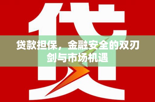 九龙城贷款担保，金融安全的双刃剑与市场机遇