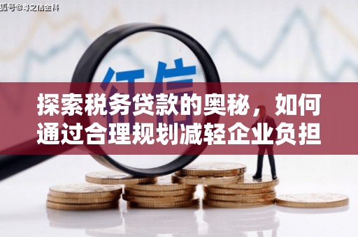 九龙城探索税务贷款的奥秘，如何通过合理规划减轻企业负担