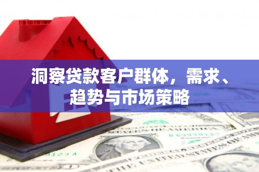 九龙城洞察贷款客户群体，需求、趋势与市场策略