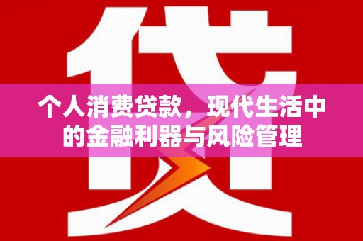 九龙城个人消费贷款，现代生活中的金融利器与风险管理