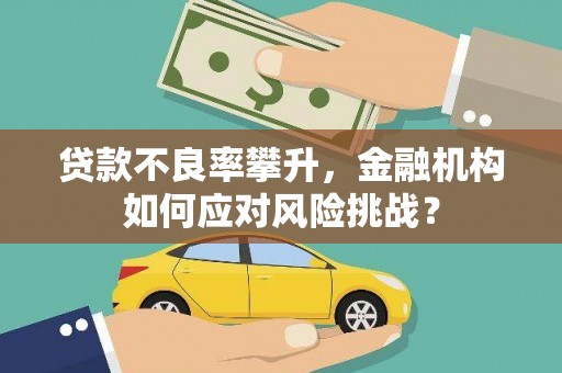 九龙城贷款不良率攀升，金融机构如何应对风险挑战？