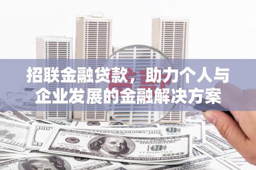 九龙城招联金融贷款，助力个人与企业发展的金融解决方案