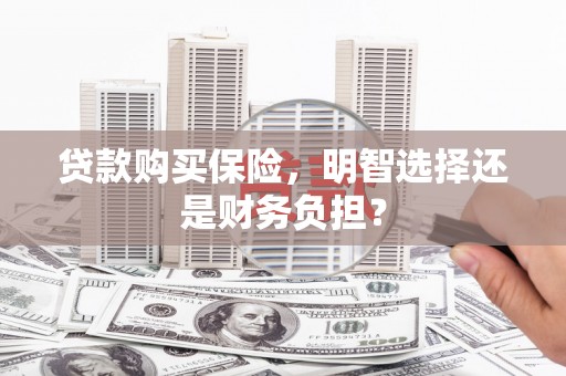 九龙城贷款购买保险，明智选择还是财务负担？