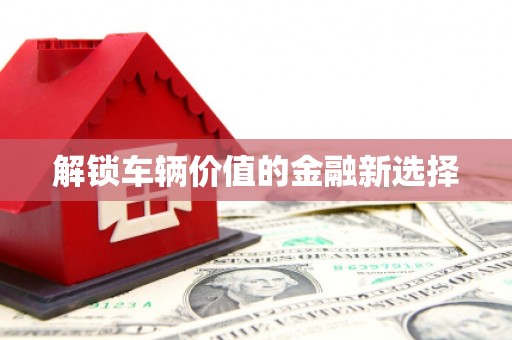九龙城解锁车辆价值的金融新选择