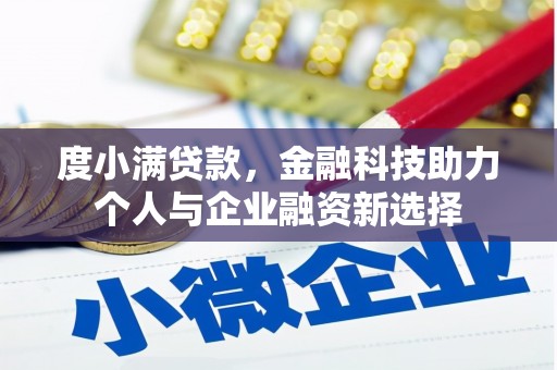 九龙城度小满贷款，金融科技助力个人与企业融资新选择