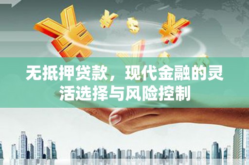 九龙城无抵押贷款，现代金融的灵活选择与风险控制