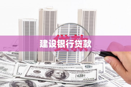 九龙城建设银行贷款