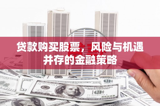 九龙城贷款购买股票，风险与机遇并存的金融策略