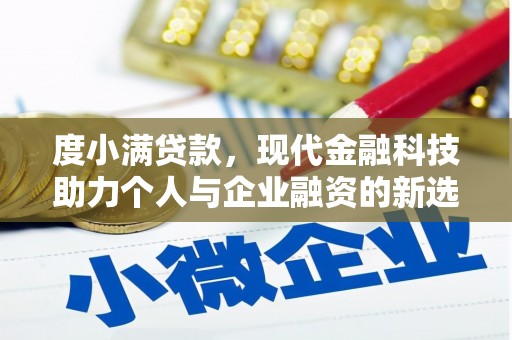 九龙城度小满贷款，现代金融科技助力个人与企业融资的新选择