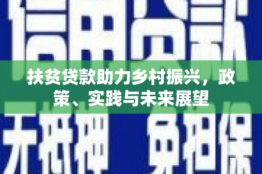 九龙城扶贫贷款助力乡村振兴，政策、实践与未来展望