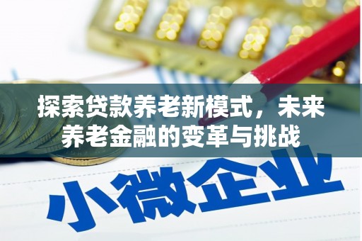 九龙城探索贷款养老新模式，未来养老金融的变革与挑战