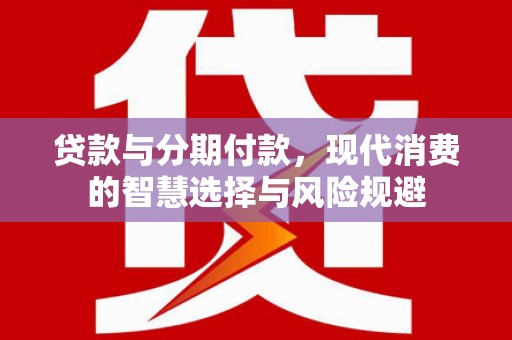 九龙城贷款与分期付款，现代消费的智慧选择与风险规避