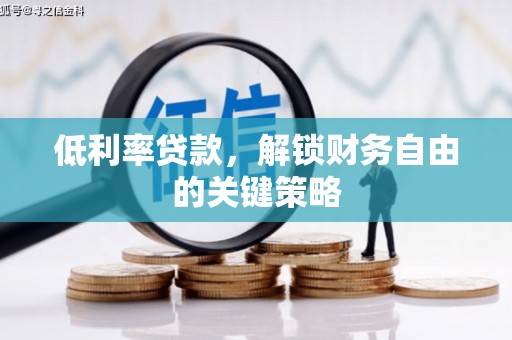 九龙城低利率贷款，解锁财务自由的关键策略