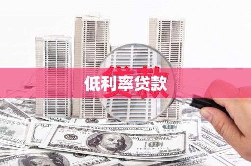 九龙城低利率贷款