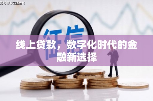 九龙城线上贷款，数字化时代的金融新选择