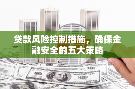 九龙城贷款风险控制措施，确保金融安全的五大策略