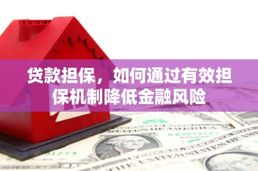 九龙城贷款担保，如何通过有效担保机制降低金融风险