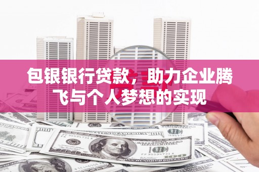 九龙城包银银行贷款，助力企业腾飞与个人梦想的实现
