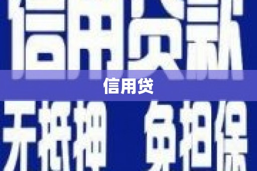 九龙城信用贷