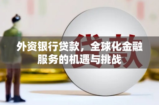 九龙城外资银行贷款，全球化金融服务的机遇与挑战