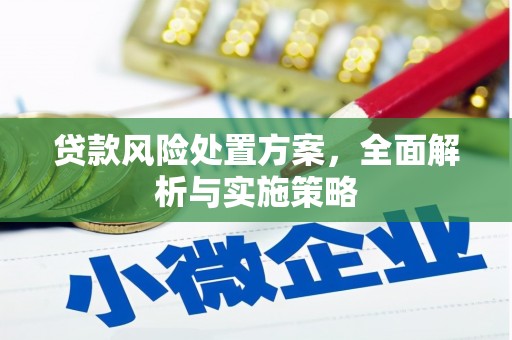 九龙城贷款风险处置方案，全面解析与实施策略