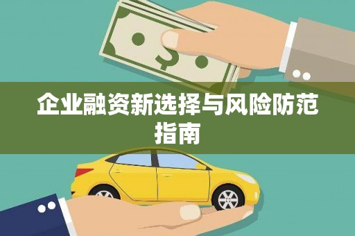 九龙城企业融资新选择与风险防范指南