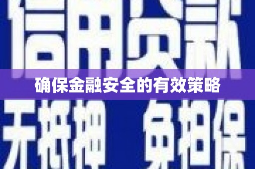 九龙城确保金融安全的有效策略