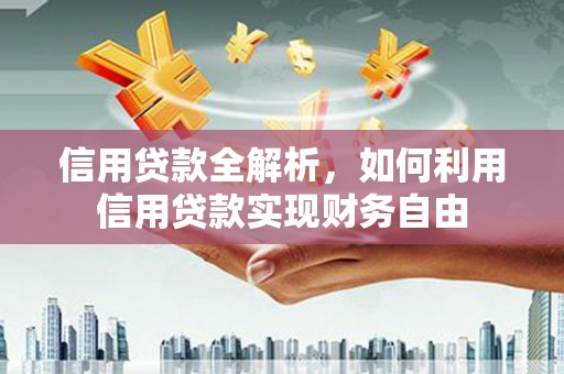 九龙城信用贷款全解析，如何利用信用贷款实现财务自由