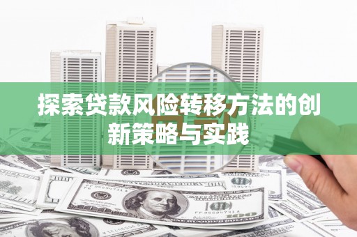 九龙城探索贷款风险转移方法的创新策略与实践